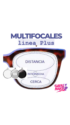 Cristales Multifocales Plus fotocromatico blucut Antireflex