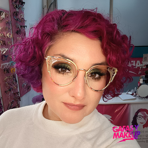 Gafas de maquillaje sale