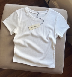 Remera Mica Blanco - comprar online