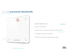 Balanza Personal Digital Con Bluetooth Smart Capacidad 180ki - tienda online