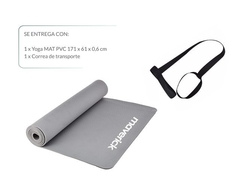 Colchoneta Mat Yoga 173 X 61 X 6 Cm Con Funda - tienda online