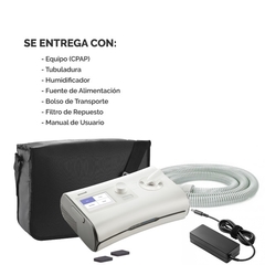 Imagen de Cpap Mas Humidificador Yuwell Yh350 Silencioso Tubo Estandar