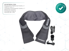 Masajeador Cuello Cervical Hombros Masajes Shiatsu 8 Nodos