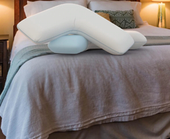 Almohada En Forma De L Confort Dormir Costado Therabalance - tienda online