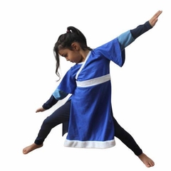 Fantasia Katara Infantil Cosplay Avatar na internet