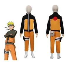 Fantasia Naruto Uzumaki com Preto Infantil