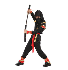 Fantasia Ninja com Vermelho Infantil
