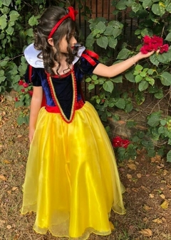 Fantasia Branca de Neve Super Luxo - comprar online