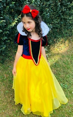 Fantasia Branca de Neve Super Luxo