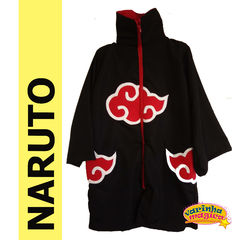 Naruto Akatsuki Cosplay Anime Capa Itachi Infantil