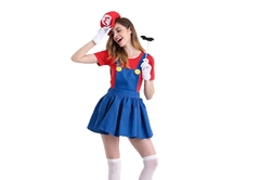 Fantasia Mario Feminino - comprar online