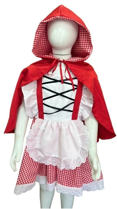 Fantasia Chapeuzinho Vermelho Infantil