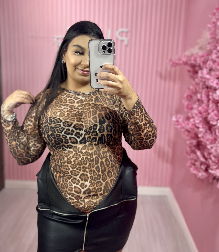 Plus size cheetah print dress sale
