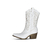 Bota Texana Cano Curto Branca - comprar online