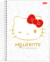 Caderno Universitário Hello Kitty 50 anos Jandaia