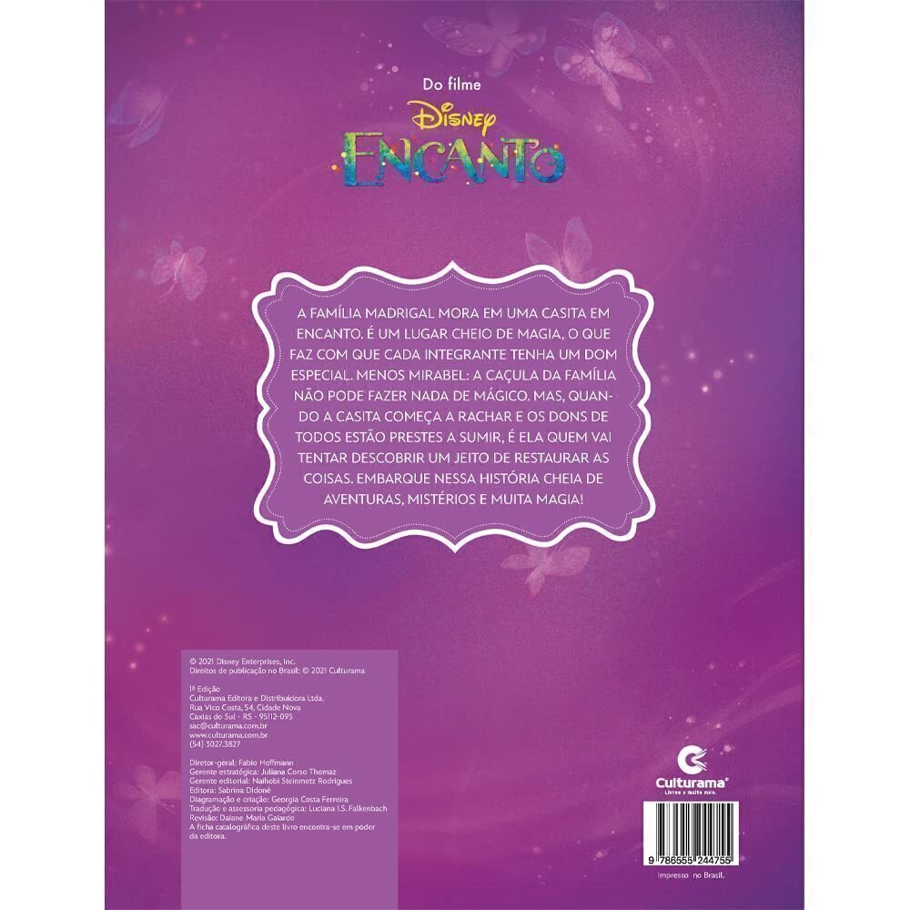 Livro de Histórias Disney Encanto Culturama