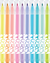 Caneta Hidrocor Pastel 10 cores Maped na internet