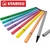 Estojo Canetas Pen 68 Pastel 8 cores Stabilo - loja online