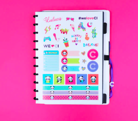 Caderno De Desenho A4 Personalizado - Tema Luluca