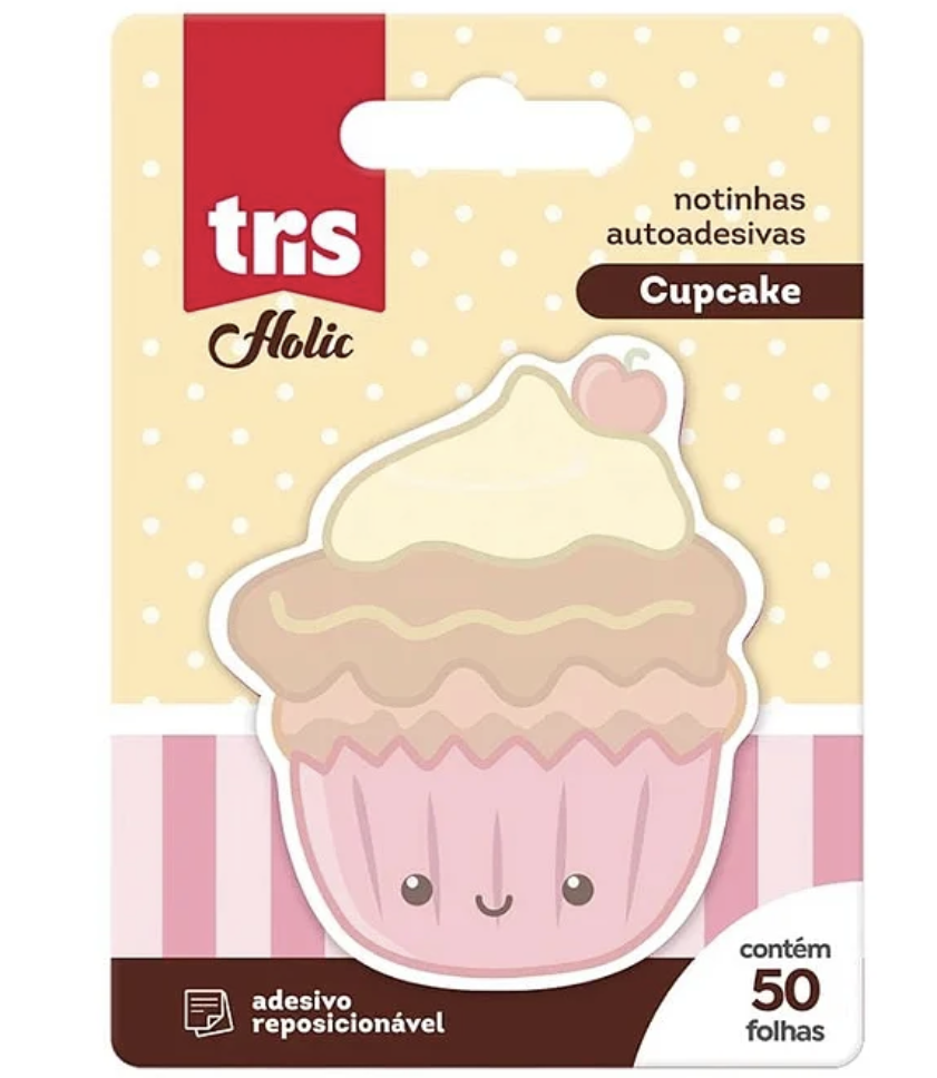 Kit com 6 Borrachas Cupcake