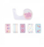 Mini Fitas Candy Washi Tape com dispenser Tilibra na internet