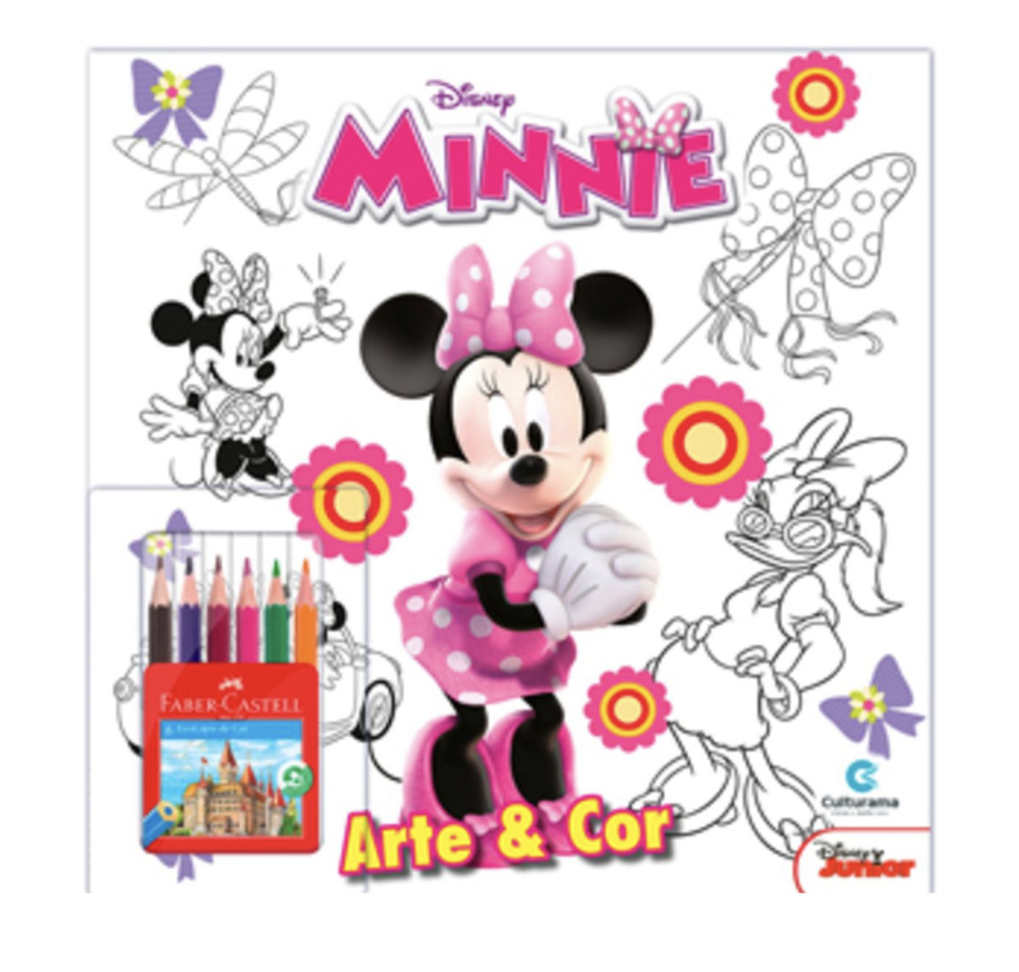 Disney Colorindo com Adesivos Mickey Mouse