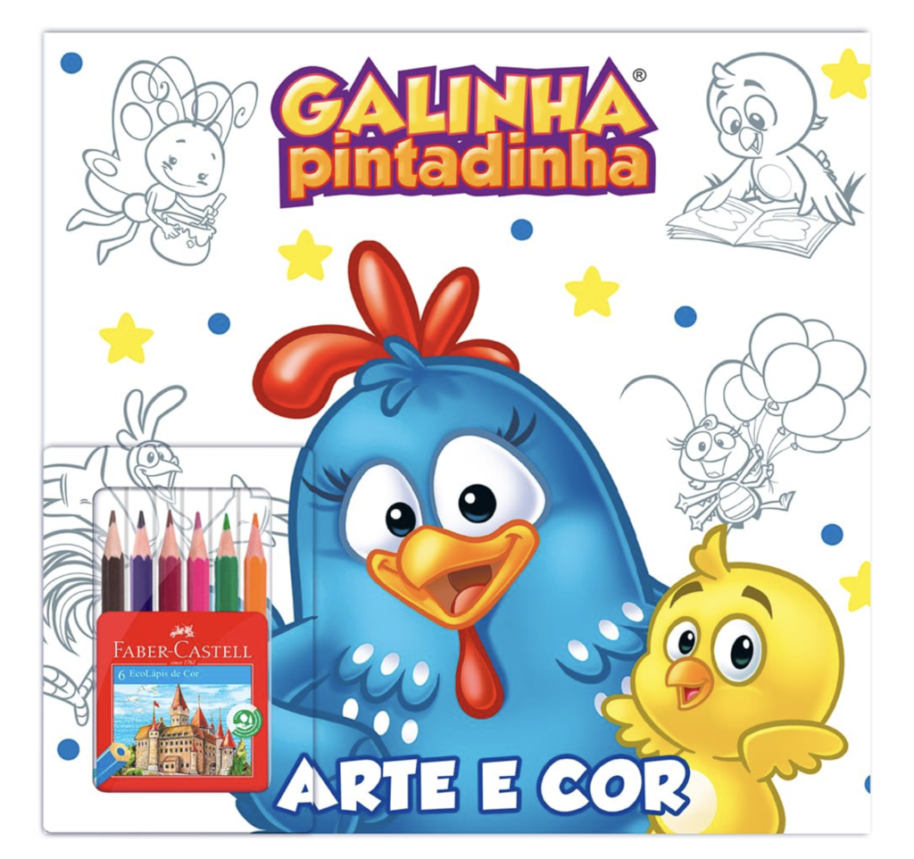 64 desenhos da Galinha Pintadinha para colorir