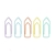 Clips Pastel 50 un 2/0 BRW - comprar online