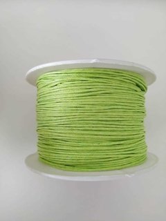 Fio de algodão encerado 1mm - Cor Verde