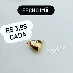 Fecho imã Coração