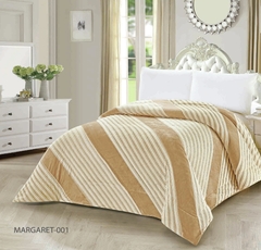 Acolchado Margaret Beige Queen Size - comprar online