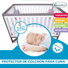 Protector de Colchon CUNA Impermeable