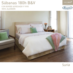 Sabanas Arco Iris 180 Hilos Suria King - comprar online