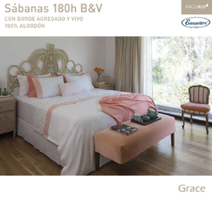 Sabanas Arco Iris 180 Hilos Grace King - comprar online