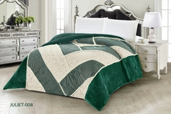 Acolchado Juliet Verde King Size - comprar online