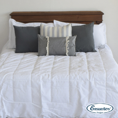 Cubrecama Riverside King Blanco - comprar online