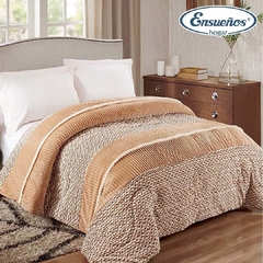 Edredon Acolchado Pony Queen Beige Ensueños Hogar