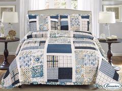 Cubrecama Yidaki Patchwork King Size - comprar online