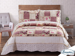 Cubrecama Denali Patchwork King Size - comprar online