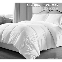 Edredon de plumas seleccionadas Twin