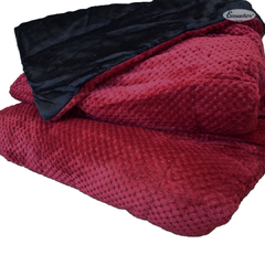 Acolchado Flannel Panal King Size Malbec en internet