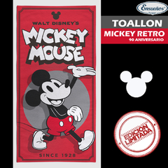 Toallon Mickey Mousse 90 Aniversario