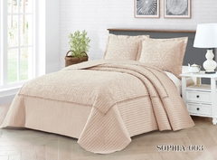 Cubrecama Sophia 003 Natural King Size - comprar online