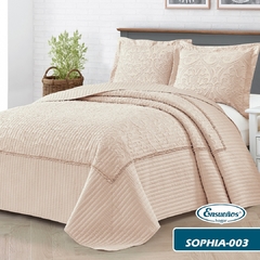 Cubrecama Sophia 003 Natural Queen Size