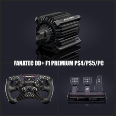 KIT FANATEC DD+ 15NM F1 PREMIUM PS4/PS5/PC - LANÇAMENTO - EM PROMOÇÃO - 17905,00 A VISTA NO PIX