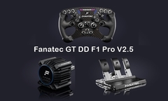 FANATEC GRAND TURISMO DD F1 PRO 2.5 (8NM) - PS4/PS5/PC - COM O PEDAL DUPLO R$12.800,00