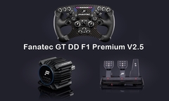FANATEC GRAND TURISMO DD F1 PREMIUM 2.5 (8NM) - PS4/PS5/PC - LANÇAMENTO!!