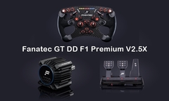 FANATEC GRAND TURISMO DD/CSL DD - F1 PREMIUM 2.5X (8NM) - XBOX/PC/PS5PS4 READY - EM PROMOÇÃO - 12.815,00 A VISTA NO PIX