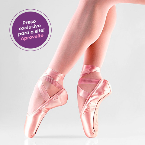 Sapatilha de Ballet Rosa Capezio - Sinthetic Shoes