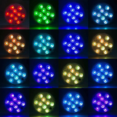 Luz RGB Waterproof Sumergible para Piscinas Yacuzzi Resistente al Agua 16 Colores - comprar online